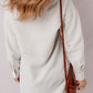 Long Sleeve Button Up Mini Shirt Dress