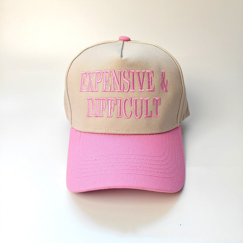 Expensive Difficult Embroidered Truck Hat
