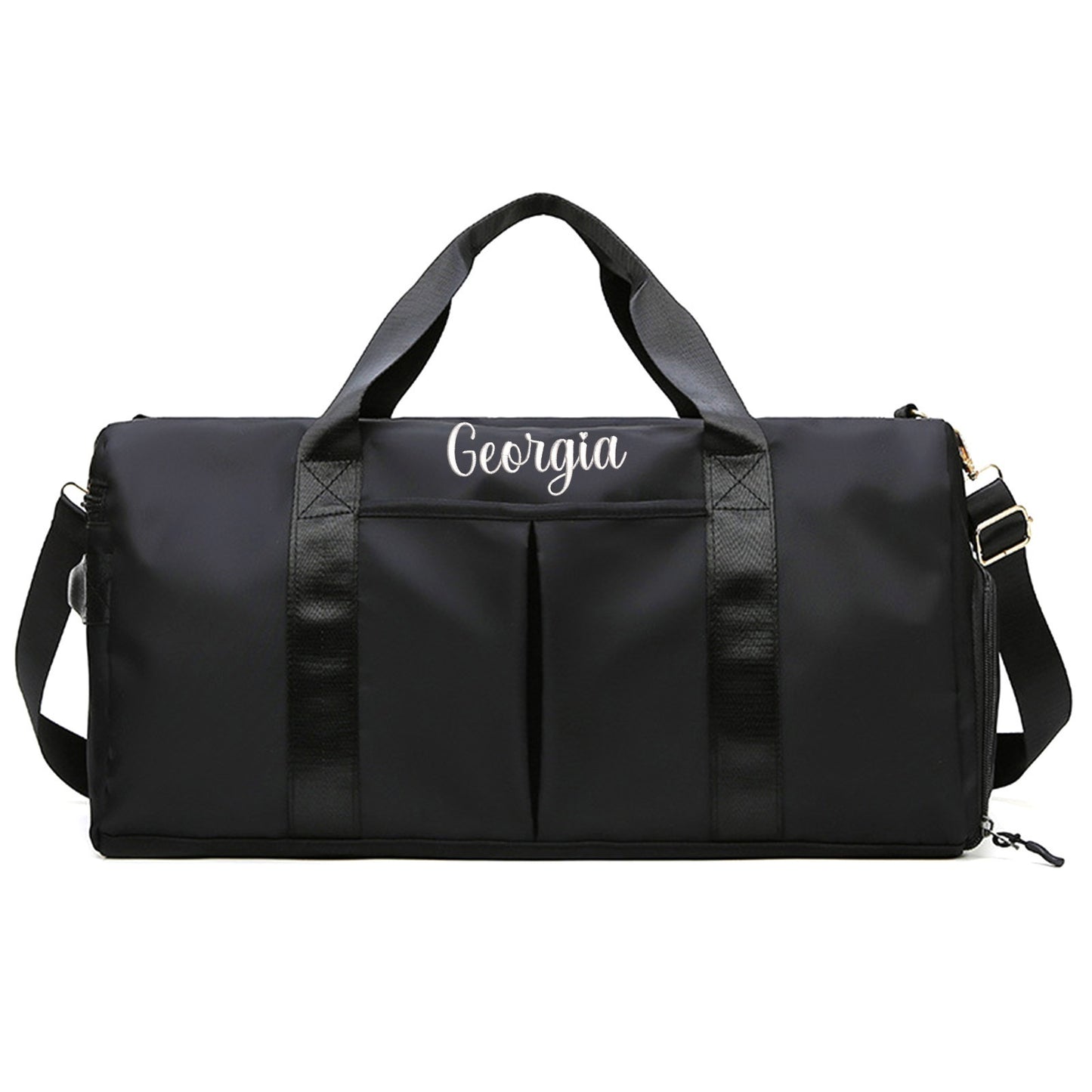 Custom Embroidered Name Yoga Bag
