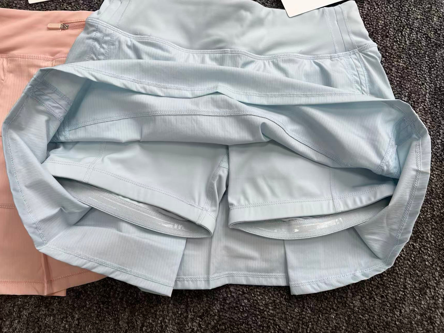 Women's Striped Pleated Tennis Skort