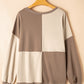 Henley High Low Oversize Sweatshirt