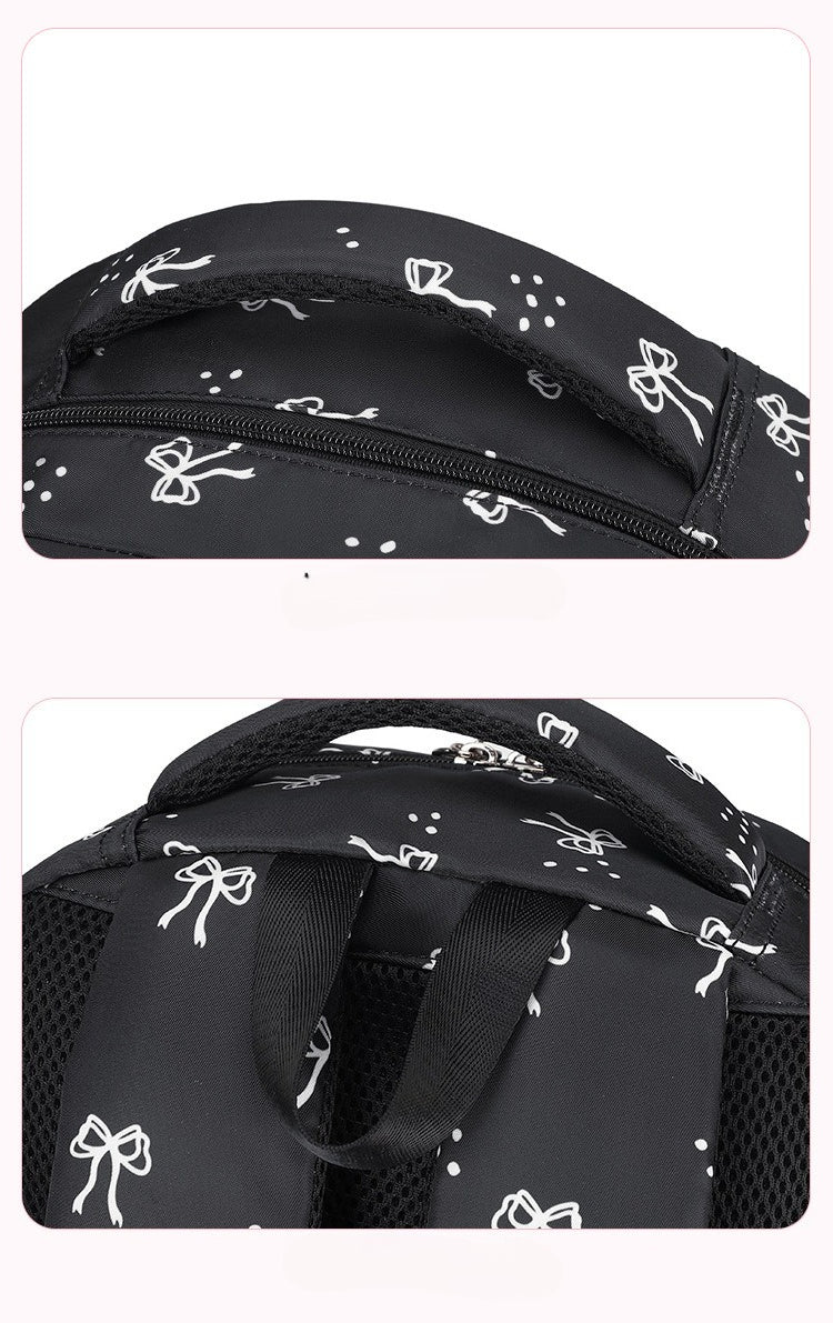 School Backpack Set Casual Daypack with Lunch Tote Bag and Pencil Bag