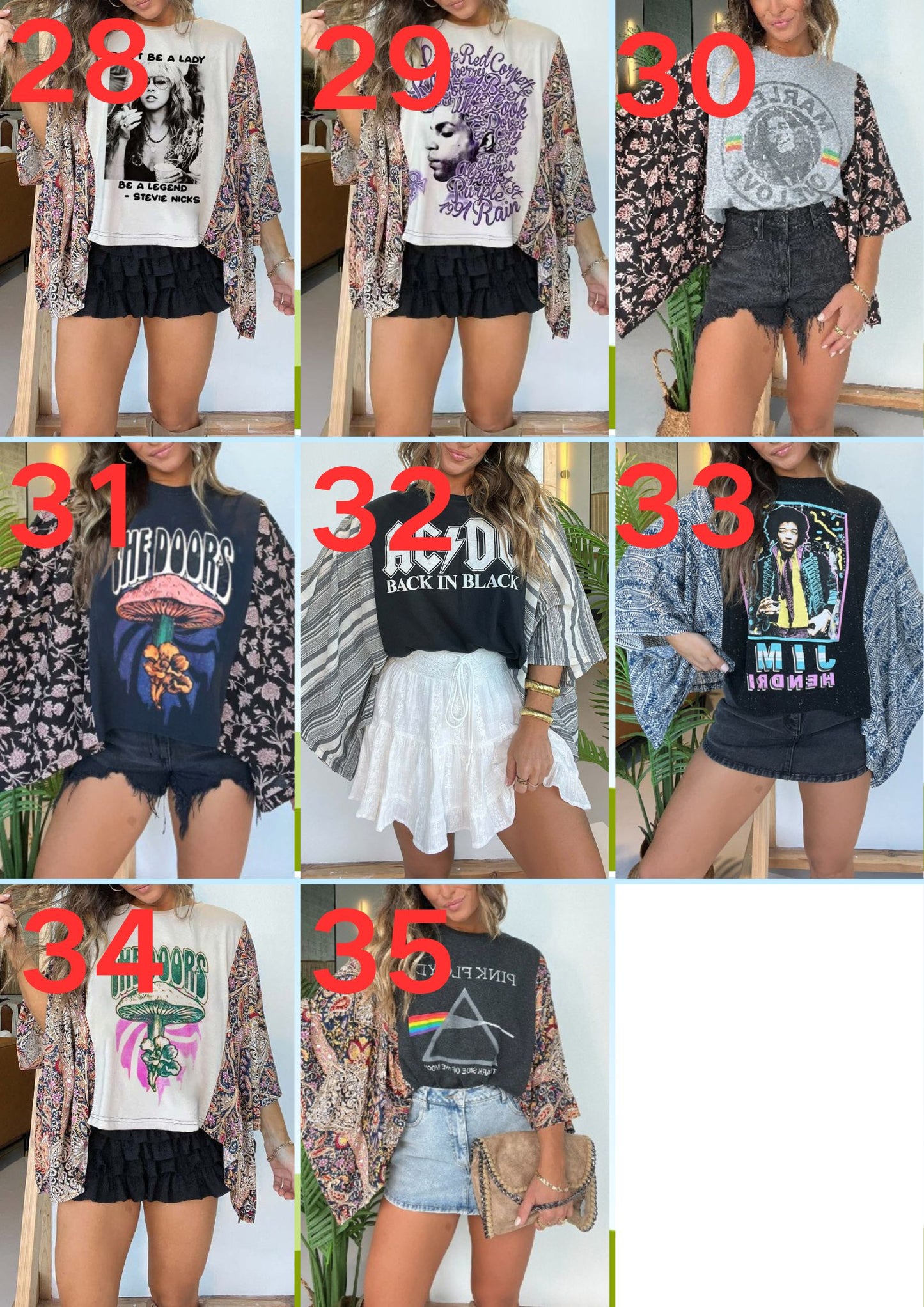 Loose Printed Top for Women