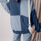 Henley High Low Oversize Sweatshirt