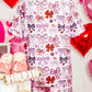 Bows Printed 2pcs Short Pajama Set