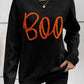 Halloween Boo Soft Knitted Sweater