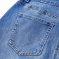 Wrapped Crossed Waist Denim Mini Skirt