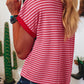 Stripe Knitted T Shirt