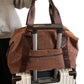 Leopard Print Short Trip Bag Weekend Bag