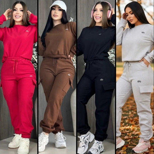 A-Long-sleeve two-piece sett(Y71659)