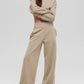 Women’s Wide-Leg Pants and Mock-Neck Top Set
