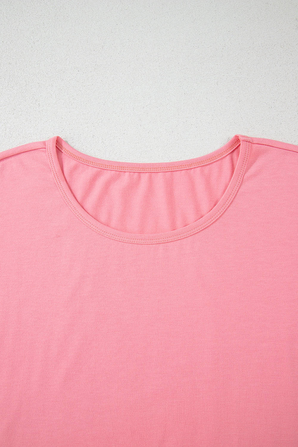 Frilled Hem Loose T-Shirt