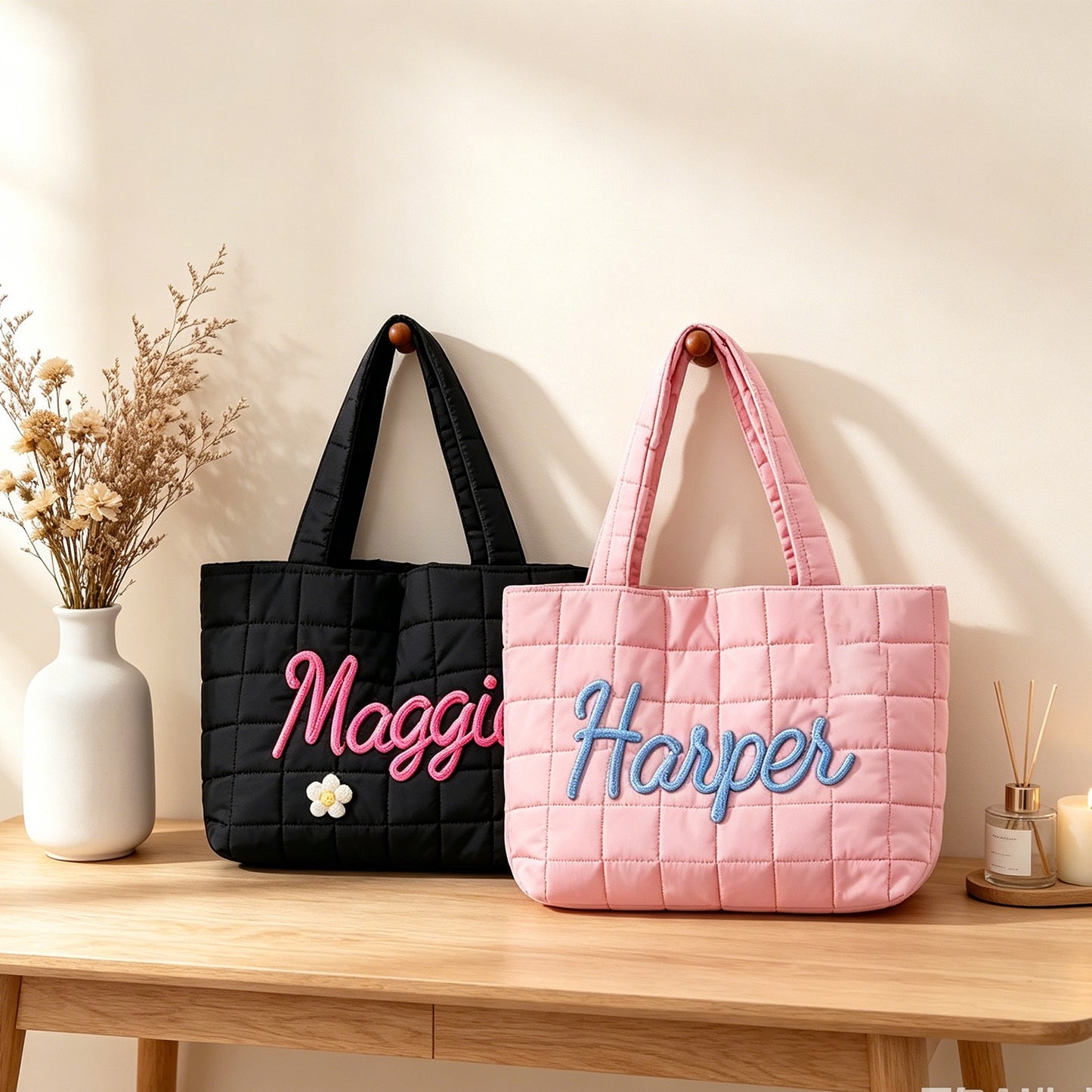 Custom Nylon Tote Bag