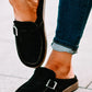 Solid Color Casual Loafers