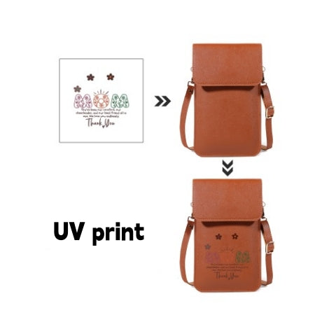 Personalized Custom Phone Crossbody Bag (UV Printed)