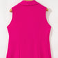 Single Button Lapel Collar Vest Blazer