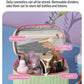 Portable Cosmetic Bag with Personalized Embroidered Name
