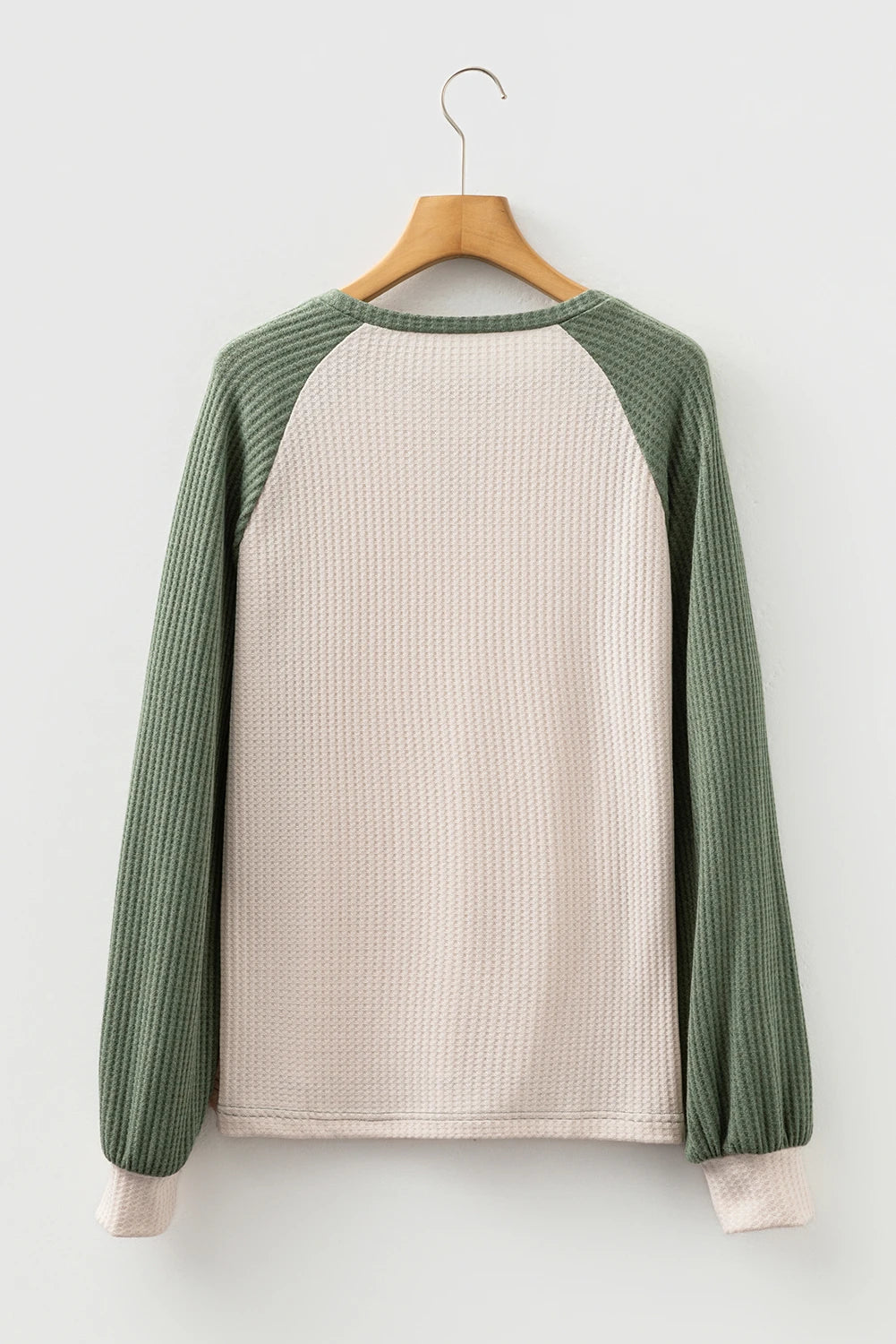 Block Raglan Sleeve Top