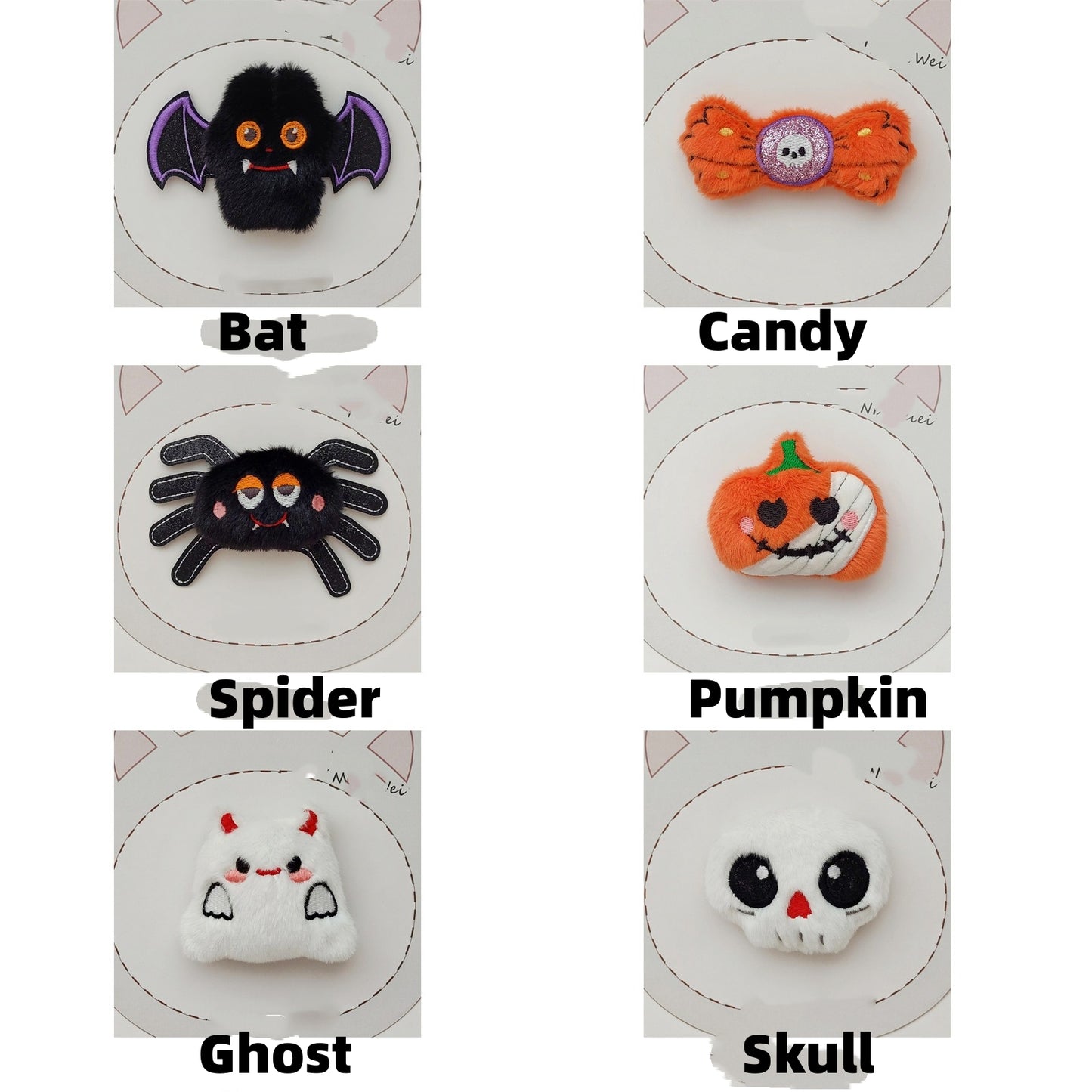 Custom Personalized Halloween Ruffled Candy Basket/Bucket