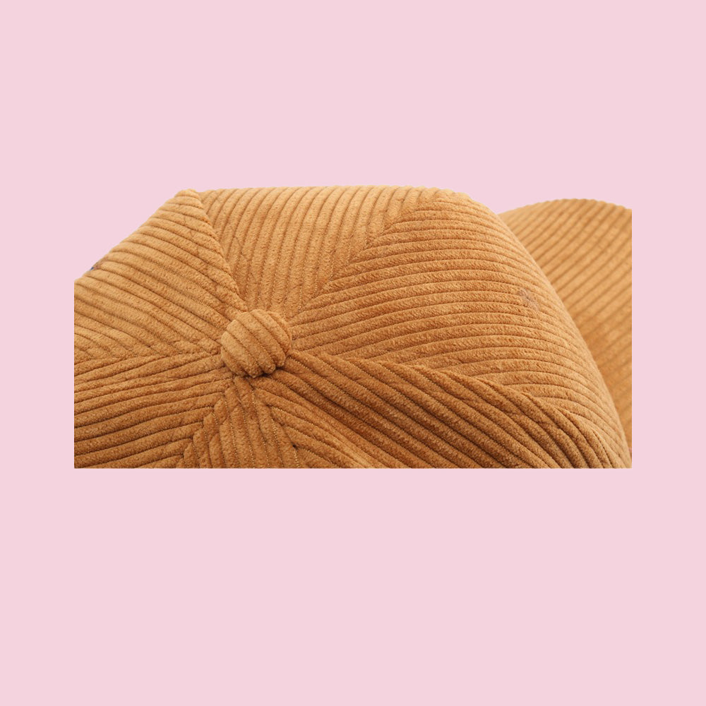 Custom Embroidered Corduroy Baseball Cap