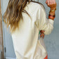 Rainbow Colorblock Striped Sweatshirt