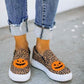 Halloween Explosion Pumpkin Monster Canvas Shoes