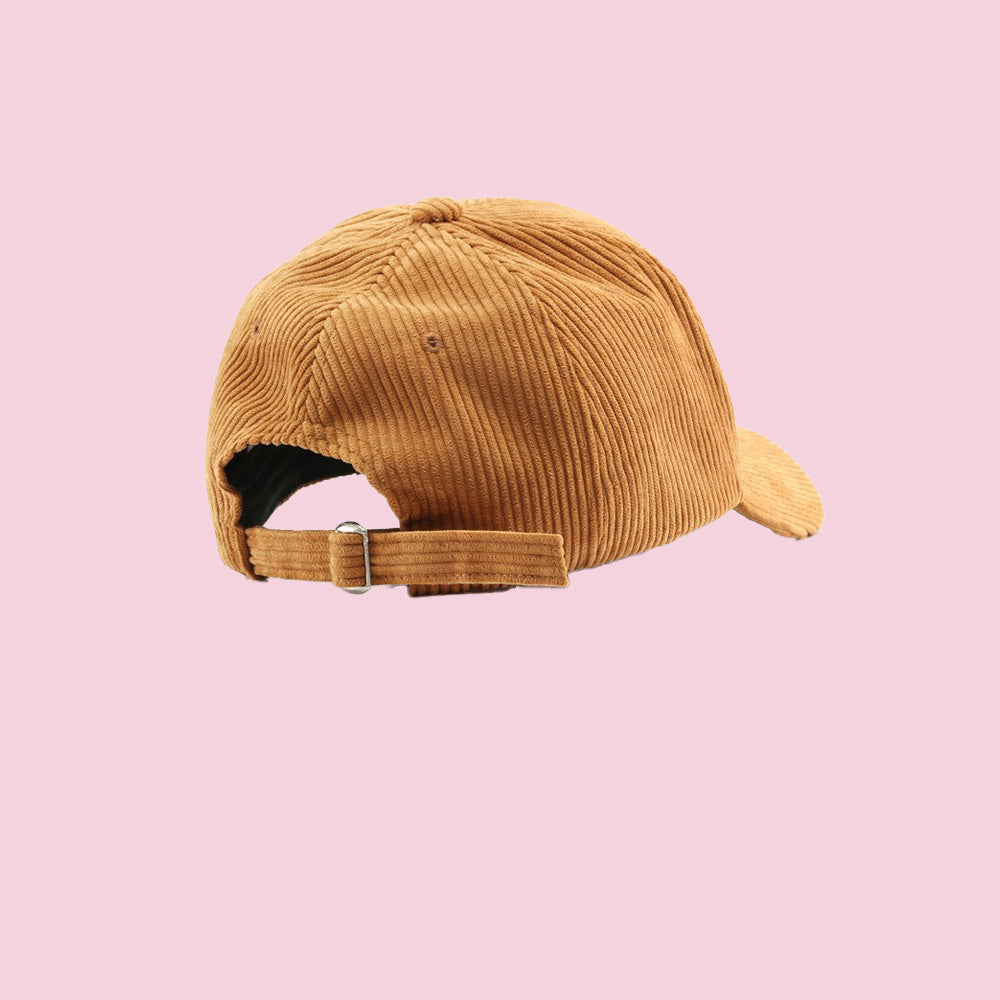 Custom Embroidered Corduroy Baseball Cap