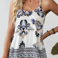 Bohemian Fashion Print Spaghetti Straps Loose Tank