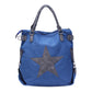 Casual Five-pointed Star Canvas Tote Bag