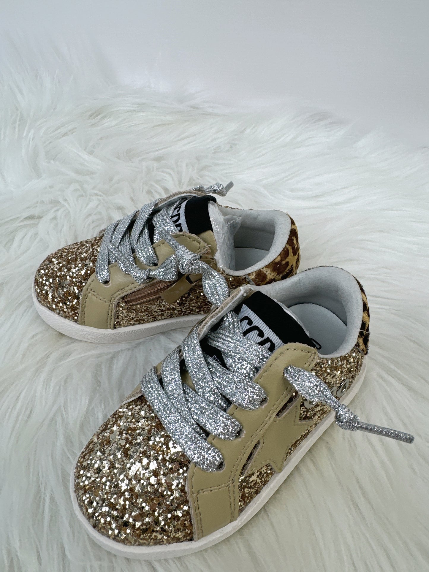Glitter Star Sneakers for Kids