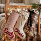 Custom Family Christmas Stockings with Name