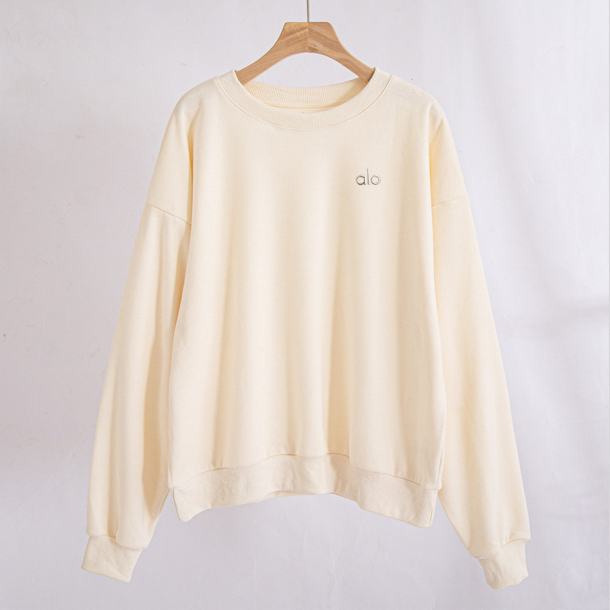 Cozy Basic Crewneck Pullover Sweatshirt