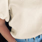 Textured Puff Sleeve T-shirt
