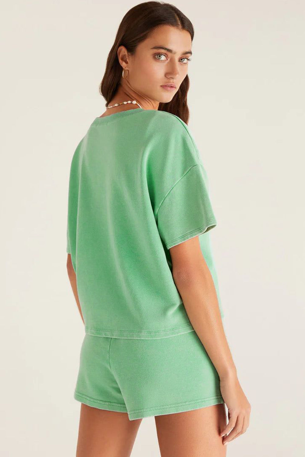 Tee and Drawstring Shorts 2piece Set