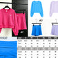 Women's Short Sweatshirt and Skirt Set