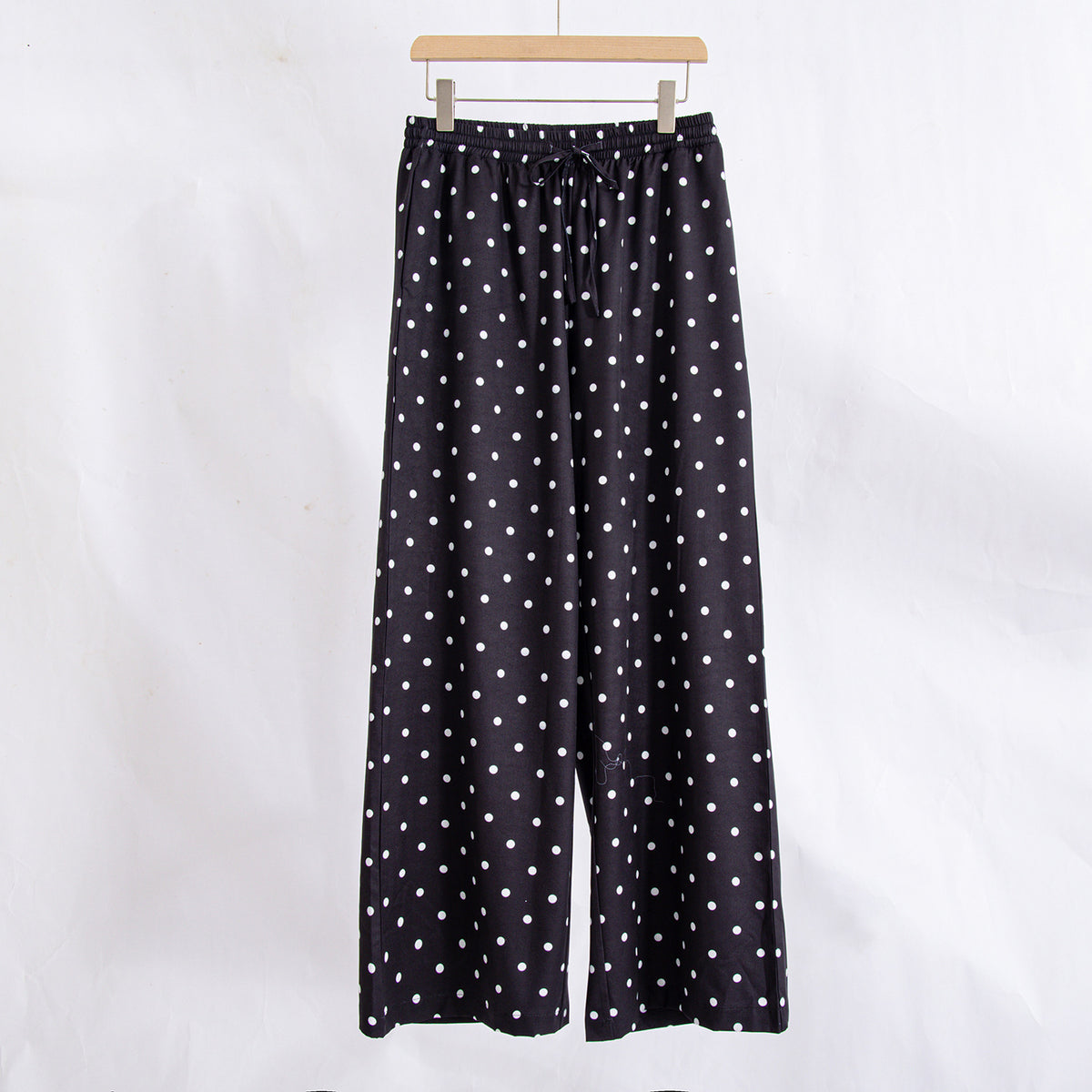 Polk Leopard Print Wide Leg Pants