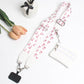 Phone Sling Shouder Strap with Coin Purse-Bow Print