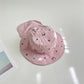 Children's Sun Protection Bucket Hat with Wide Brim and Neck Flap