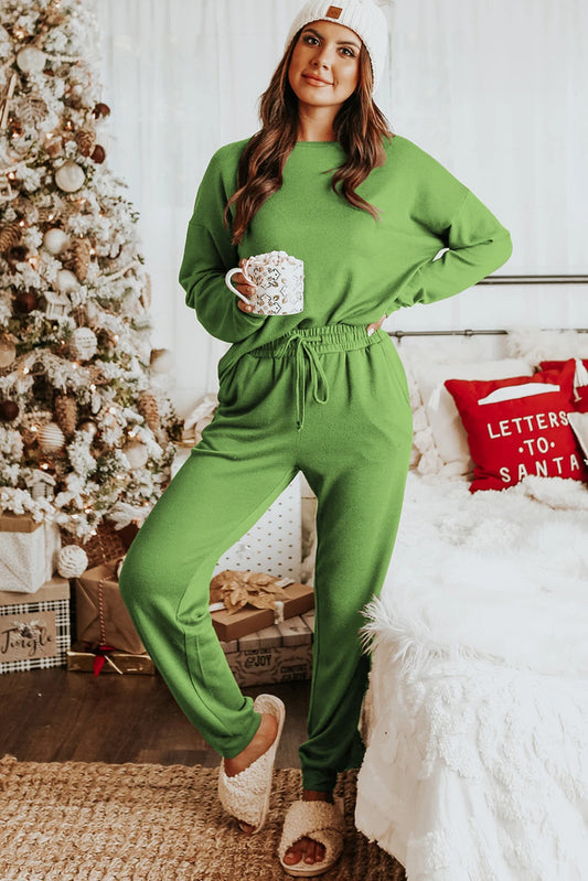 Pullover & Jogger Pants Loungewear Set