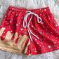 Adult-Kid-Multicolor Waffle Ice Cream Shorts