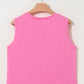 Bow Print Boxy Fit Tank Top