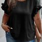 Plus Size Ruffled Short Sleeve Top