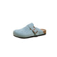 Classic Suede Cork Mules