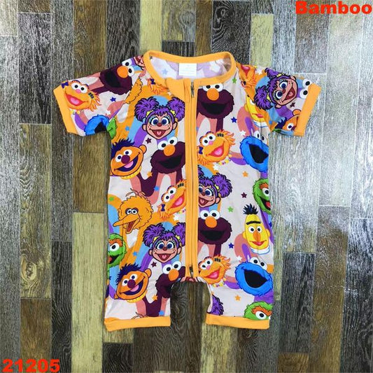 Bamboo Kid's Printed Pajama Set