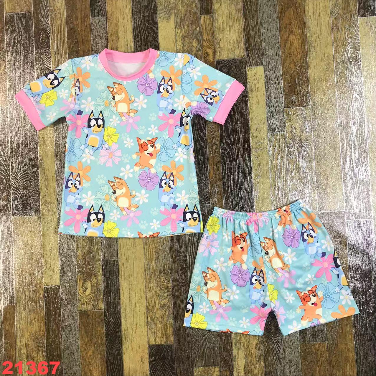 Kid's Printed Pajama Set