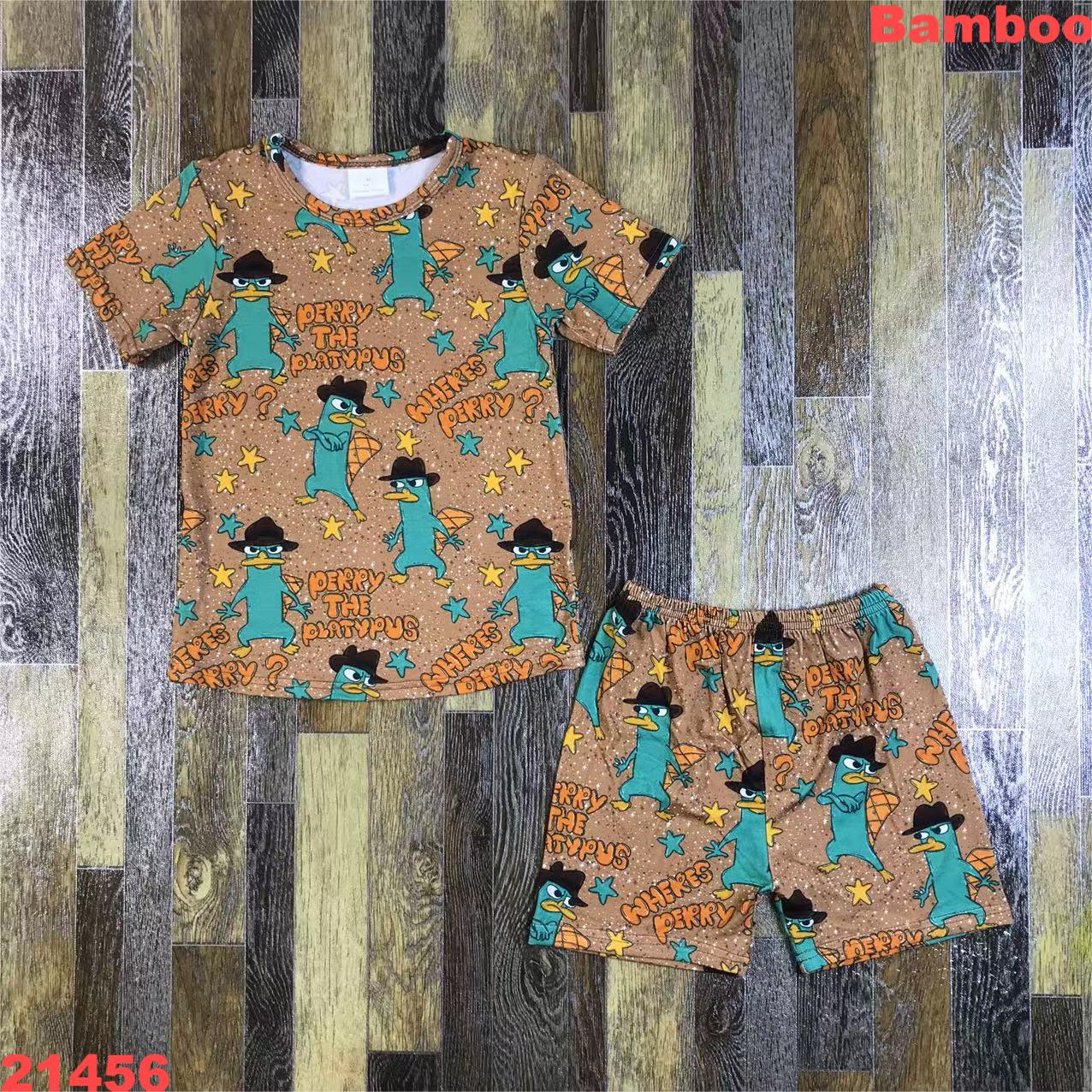 Bamboo Kid's Printed Pajama Set