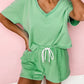 Tee and Drawstring Shorts 2piece Set