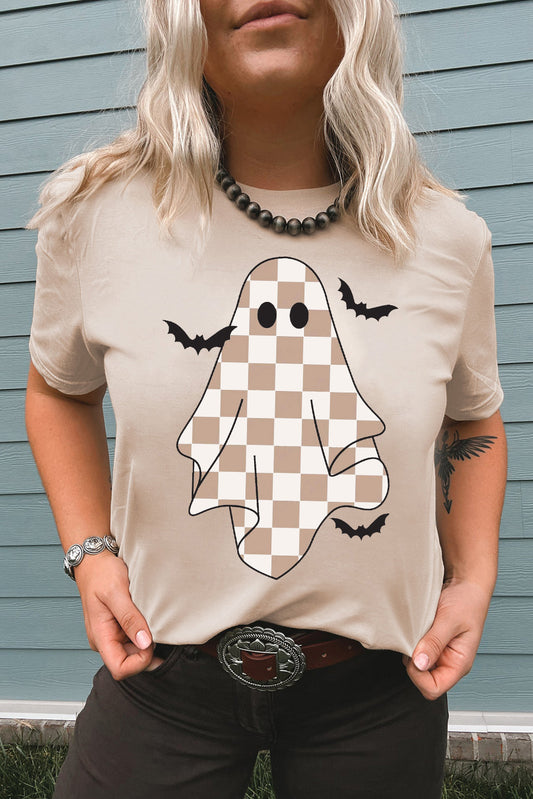 Ghost Bat Halloween Holiday Graphic Tee