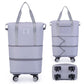 Compactable Bag with Removable Wheels