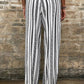 Boho Striped Print Casual Pant